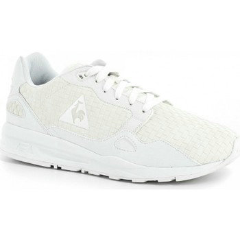 Le Coq Sportif Chaussures Lcs R900 Woven Optical Blanc - Blanc - Chaussures Basket